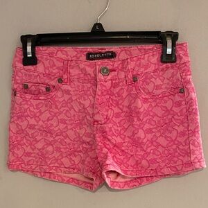 Kids rebelette shorts size 10